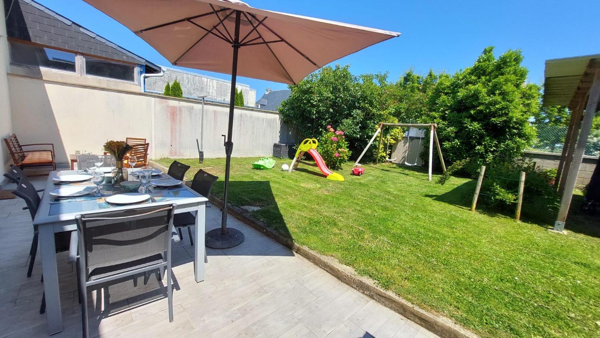 Le So Wild, Maison Avec Jardin Clos, Terrasse Amenagee, 5 Mn A Pied Commerce, Terrain De Tennis, A 800 M De La Plage D'Omaha Beach Jeux Arcade, Jouets, Materiel Jeunes Enfants Enfants, Table Ping-Pong เวียร์วิลล์ ซัวร์ แมร์ ภายนอก รูปภาพ