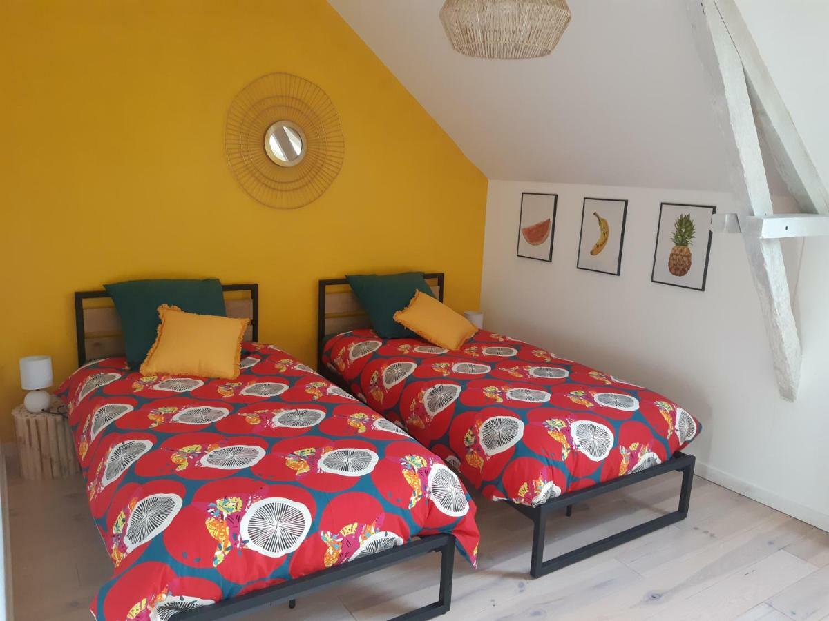Le So Wild, Maison Avec Jardin Clos, Terrasse Amenagee, 5 Mn A Pied Commerce, Terrain De Tennis, A 800 M De La Plage D'Omaha Beach Jeux Arcade, Jouets, Materiel Jeunes Enfants Enfants, Table Ping-Pong เวียร์วิลล์ ซัวร์ แมร์ ภายนอก รูปภาพ